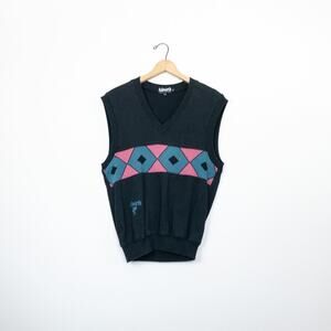 Ashworth Vintage Cotton Sweatshirt Vest M